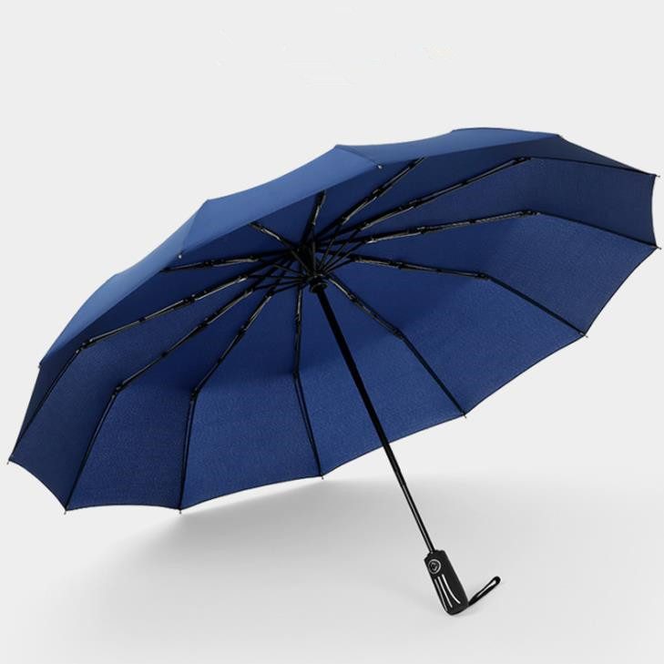 Yellow Fresh Lemon fashion print cute Windproof automatic tri-fold umbrella sun UV protection Sun umbrella