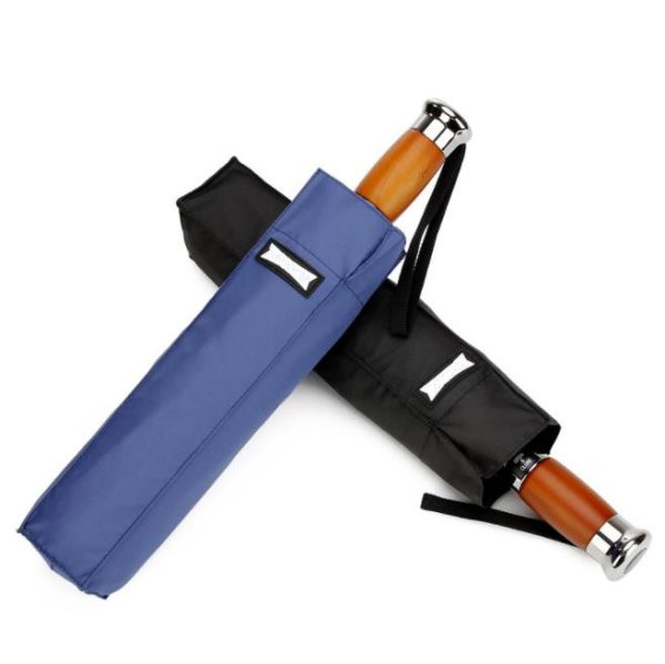 Business metal handle automatic umbrella (2)