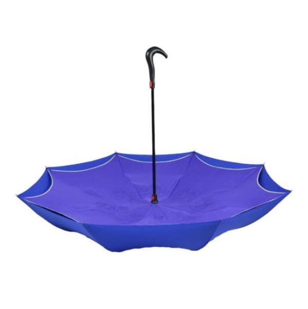 Reverse printing straight umbrella (2)